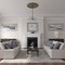 Ekena Millwork Classic Ceiling Medallion (Fits Canopies up to 5 1/2"), 41 1/8"OD x 4"ID x 2 1/8"P, Mississippi Mud CM41CLMMF - alternate 4